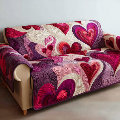 Hearth Warmth Quilted Sofa Cover NCU0NTD1250