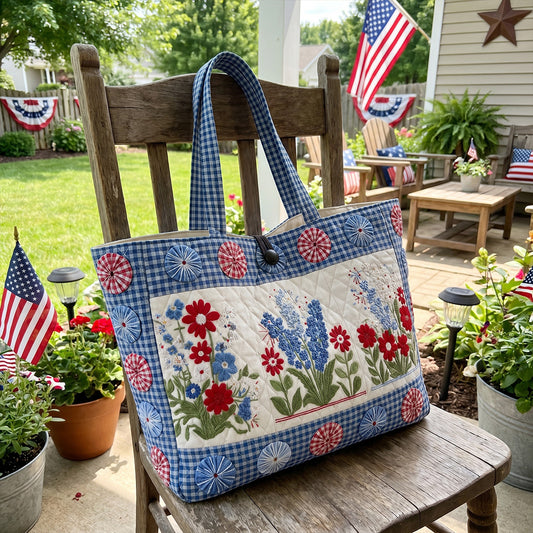 Heartland Harmony Quilted Classic Tote Bag NCU0PTT3169