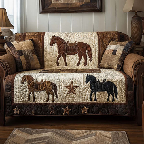 Heartland Rodeo Quilted Sofa Cover NCU0NT10809