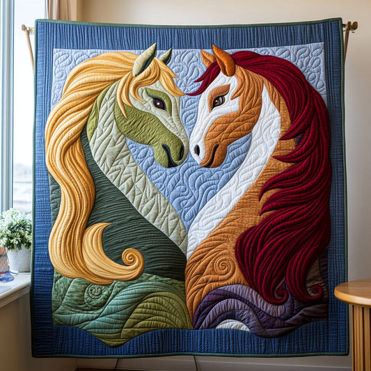 Hearts in the Saddle Quilted Blanket NCU0PTT106