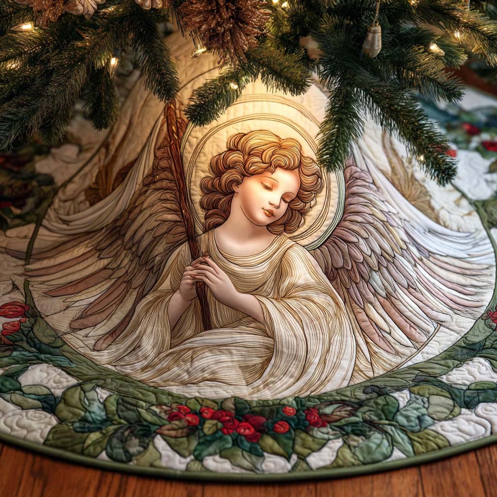 Heaven Touch Quilted Tree Skirt NCU0NXD951