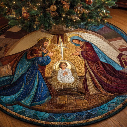 Nativity Quilted Tree Skirt NCU0QN066