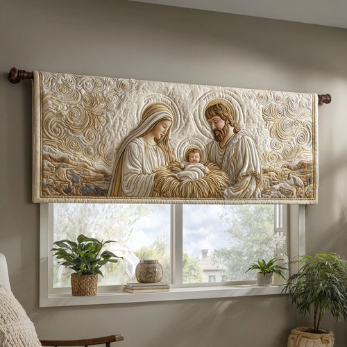 Heavenly Light Quilted Valance NCU0NTV460