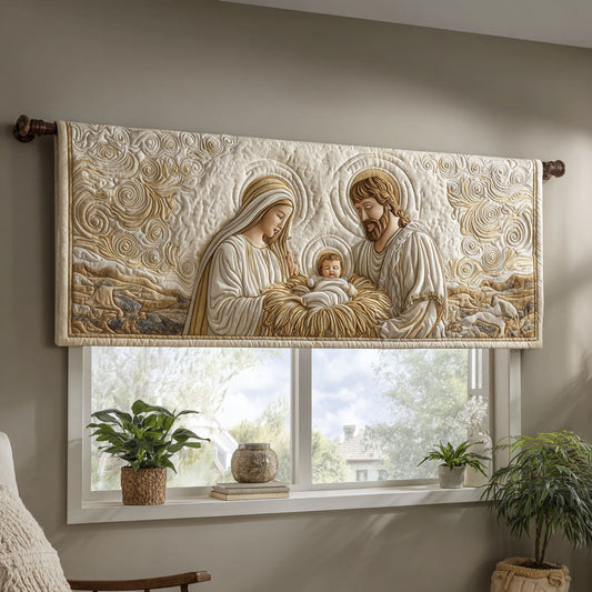 Heavenly Light Quilted Valance NCU0NTV460