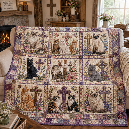Heavens Little Companions Quilted Blanket NCU0PTT3301