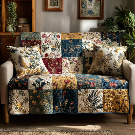 Heirloom Petals Quilted Blanket NCU0DQQ0319