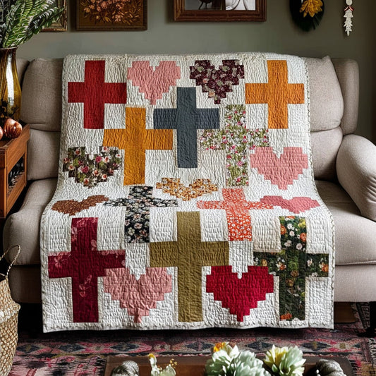 Held By His Love Quilted Blanket NCU0LDH328