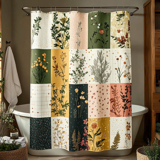 Herbal Garden Shower Curtain NCU0LDH405