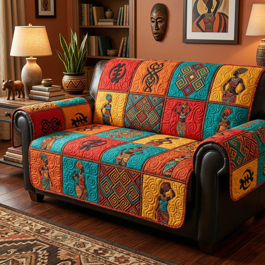 Heritage Beauty Quilted Sofa Cover NCU0NTD1861