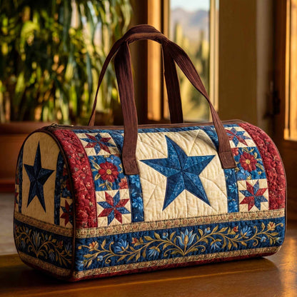 Heritage Blue Quilted Duffle Bag NCU0NXD1792