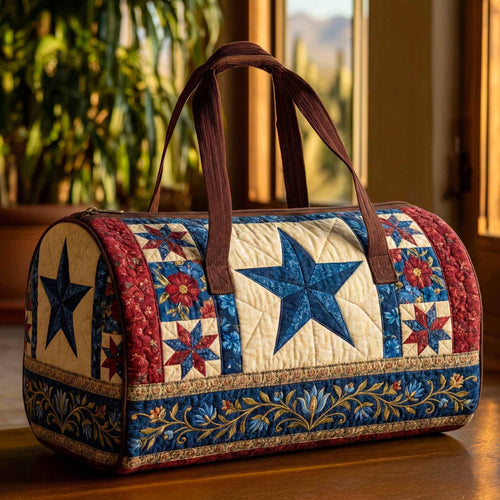Heritage Blue Quilted Duffle Bag NCU0NXD1792