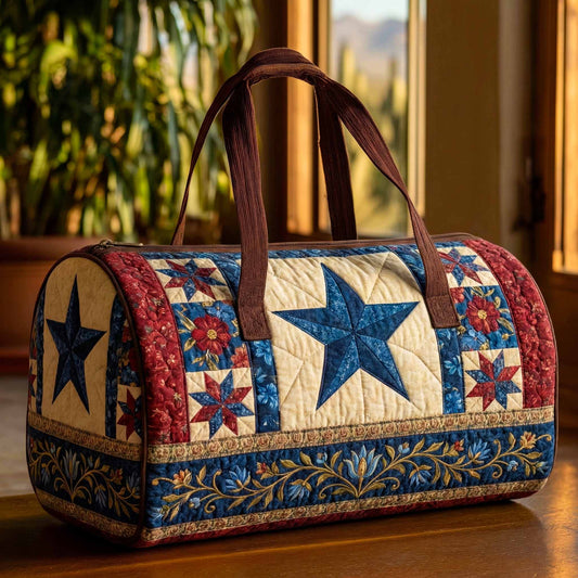 Heritage Blue Quilted Duffle Bag NCU0NXD1792