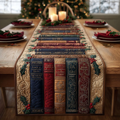 Heritage Bookrun Quilted Table Runner NCU0NTV809