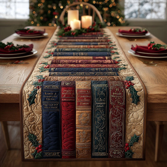 Heritage Bookrun Quilted Table Runner NCU0NTV809