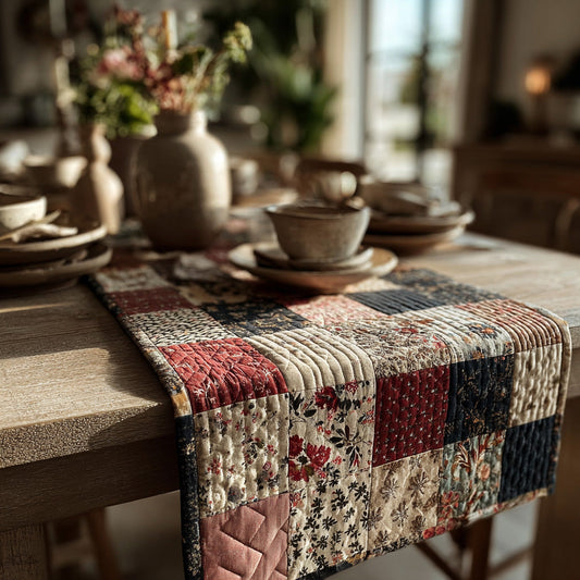 Heritage Love Quilted Table Runner NCU0LDH312