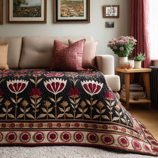 Heritage Paisley Quilted Blanket NCU0LDH701