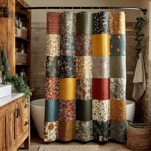 Heritage Patch Shower Curtain NCU0NNT2926