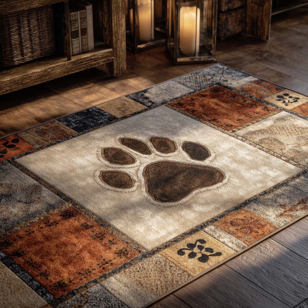 Paw Area Rug NCU0QN85