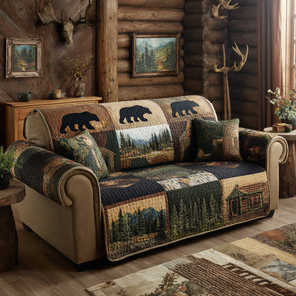 Heritage Range Quilted Sofa Cover NCU0LDH622