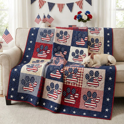 Heritage Tails Quilted Blanket NCU0NTV1077