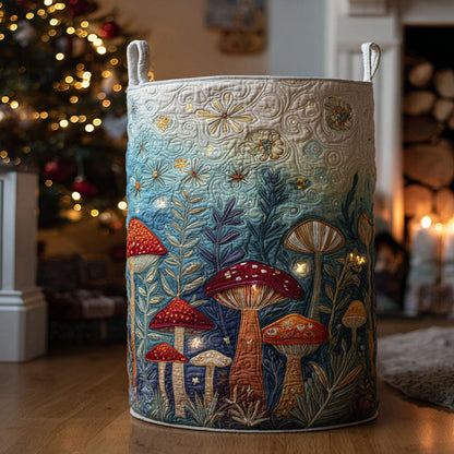 Hidden Cottage Quilted Laundry Basket NCU0PTT2322