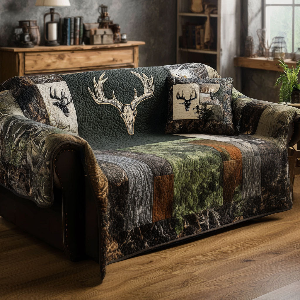 Hidden Grove Quilted Sofa Cover NCU0PTT2019