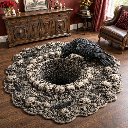 Hidden Horror Custom Shape Area Rug NCU0NTD2186