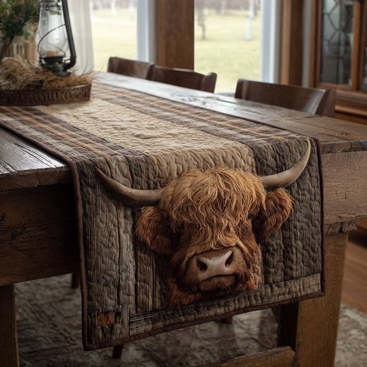 Highland Breeze Quilted Table Runner NCU0DV1577