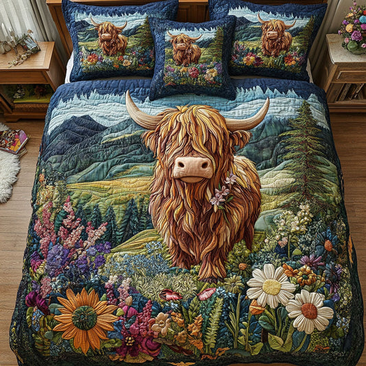 Highland Dream 3-Piece Quilted Bedding Set NCU0PTT633