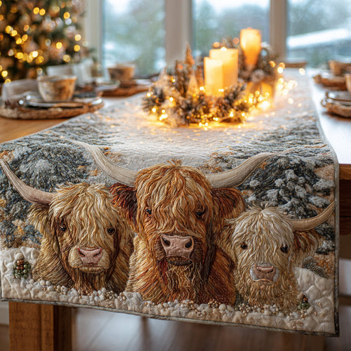 Highland Glow Quilted Table Runner NCU0DV1573