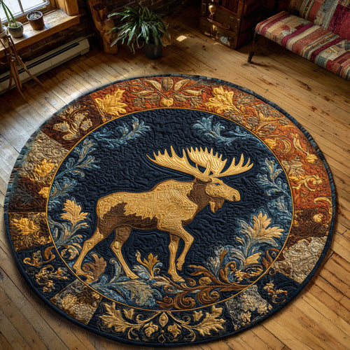 Highland Haven Quilted Round Mat NCU0PTT1854