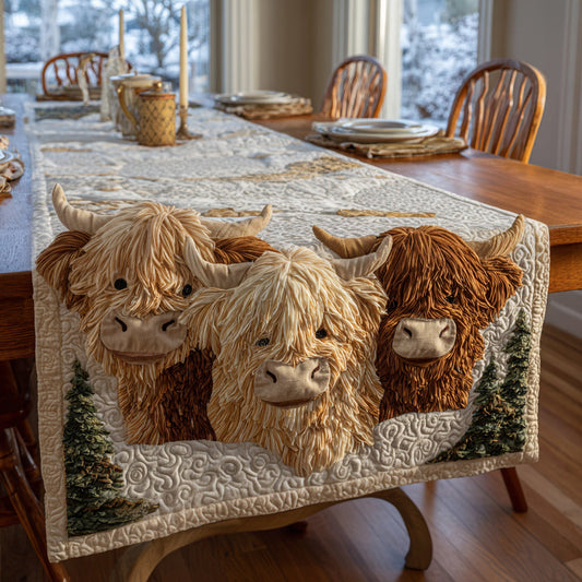 Highland Haven Quilted Table Runner NCU0DV1563