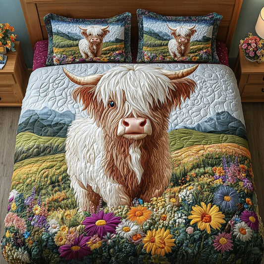 Highland Pride 3-Piece Quilted Bedding Set NCU0PTT634