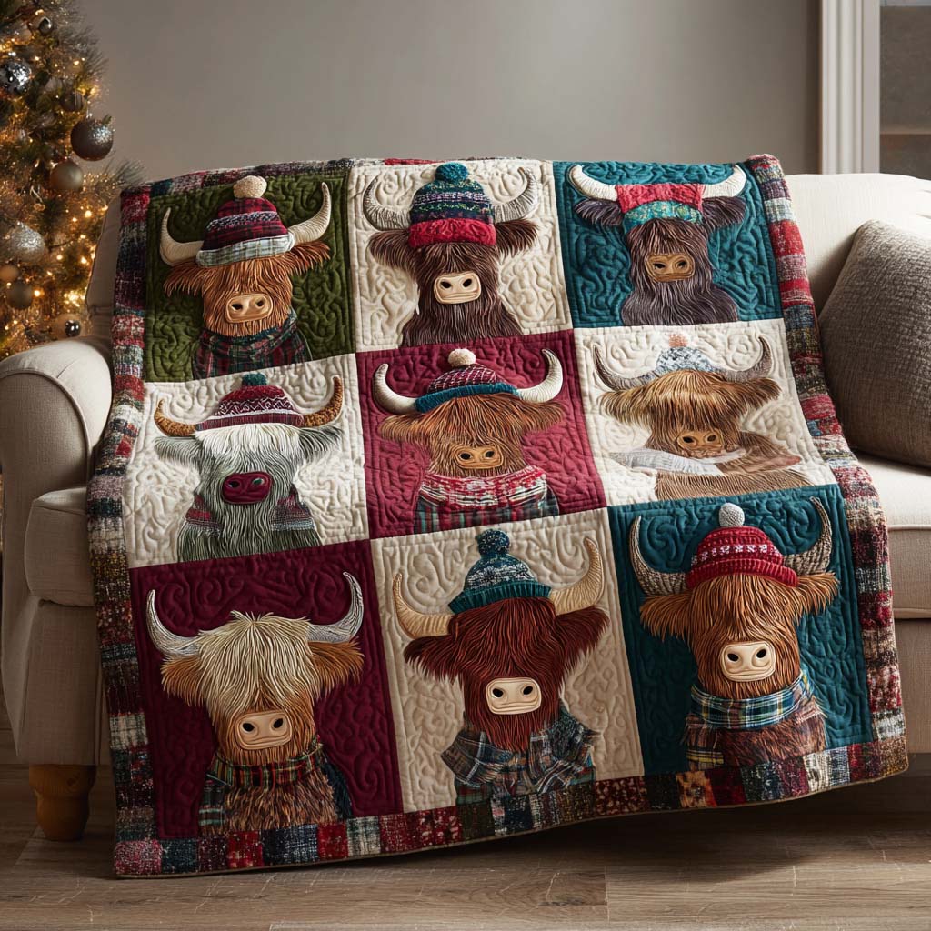Highland Serenity Quilted Blanket NCU0NNT2625