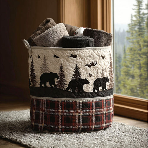 Highland Tracker Quilted Laundry Basket NCU0PTT1882