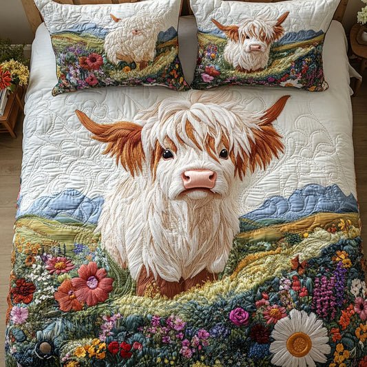 Highland Wanderer 3-Piece Quilted Bedding Set NCU0PTT636