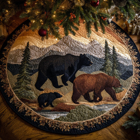 Highland Wanderers Quilted Round Mat NCU0NTV365