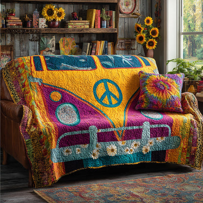 Hippie Drive Quilted Blanket NCU0PVL793