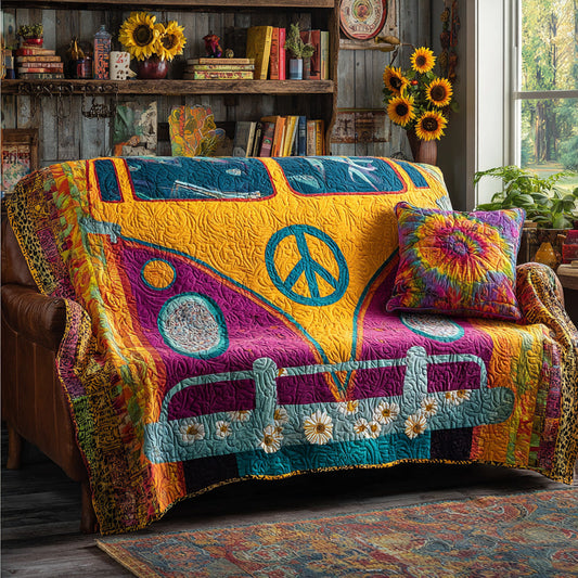 Hippie Drive Quilted Blanket NCU0PVL793