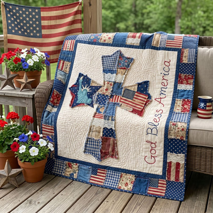 Historic Freedom Quilted Blanket NCU0NNT3180