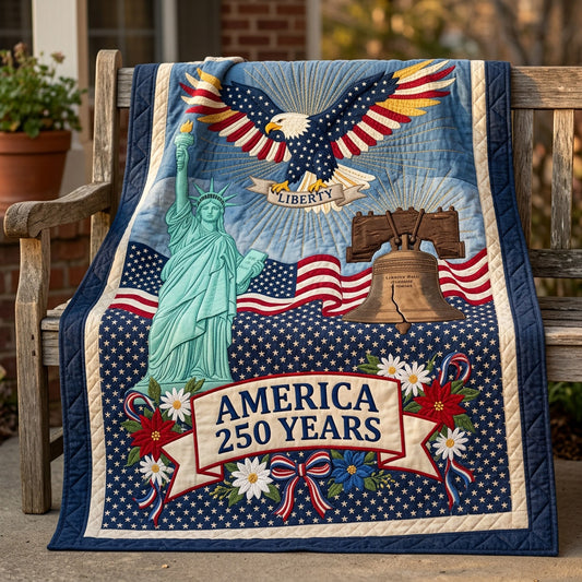 Historic Glory Quilted Blanket NCU0HNH1125