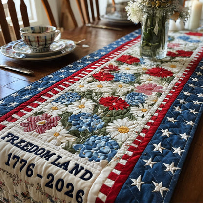 250th Anniversary Quilted Table Runner NCU0QN093