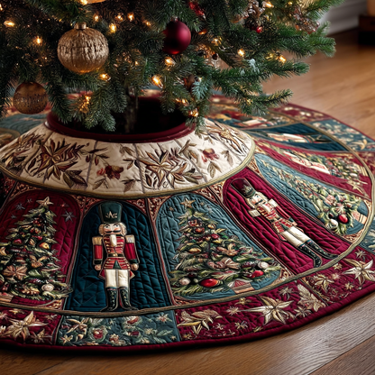 Holiday Keeper Christmas Quilted Tree Skirt NCU0NTV761