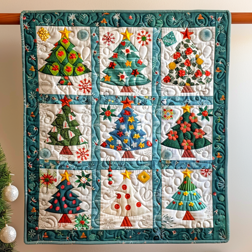 Holiday Lantern Quilted Blanket NCU0NT105