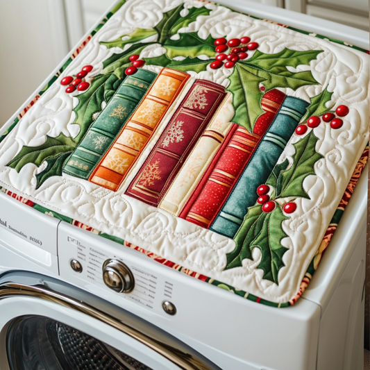 Holiday Stories Quilted Washer and Dryer Cover NCU0NNT1670