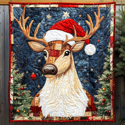 Holiday Antler Majesty Quilted Blanket NCU0NT1137