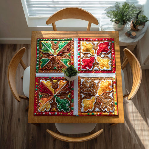Holiday Glow Quilted Table Topper NCU0NTD255