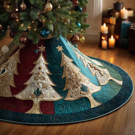 Holiday Harmony Quilted Tree Skirt NCU0NTV333