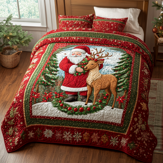 Holiday Magic Quilted Bedding Set NCU0DV038