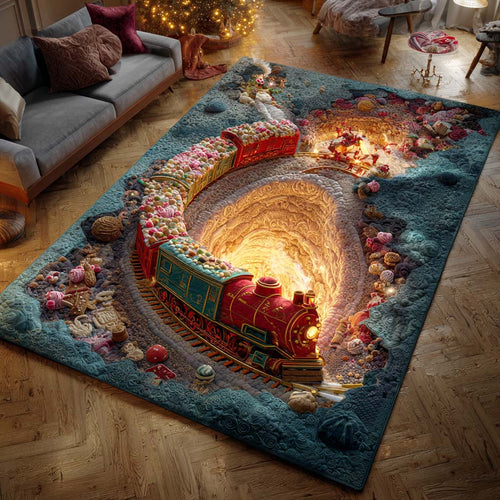 Holiday Rail Spirit Area Rug NCU0TD1087